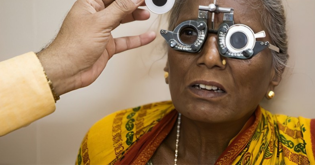 Netranjali Foundation Trust camp for eye checkup